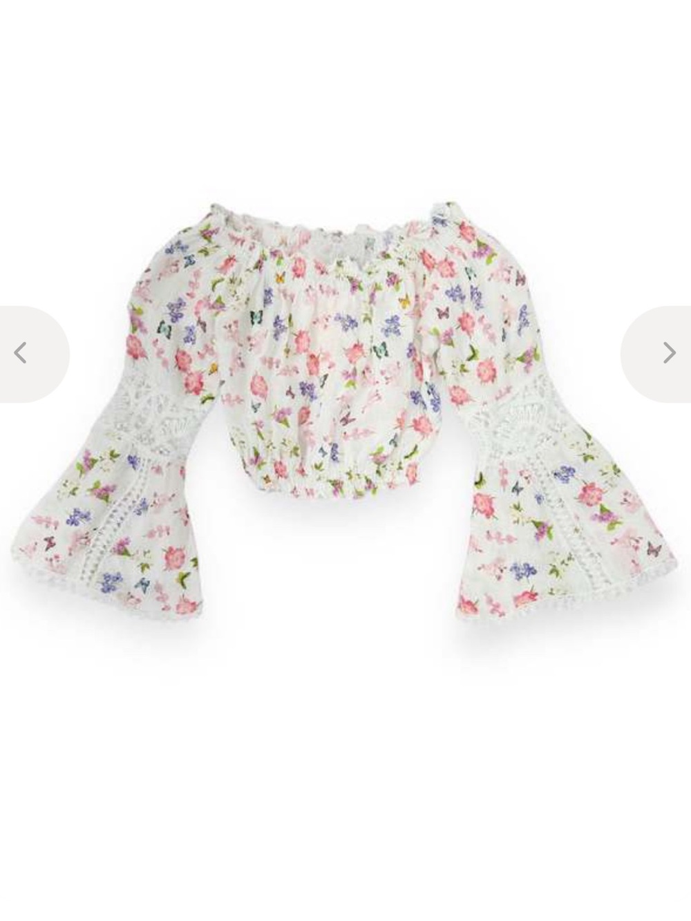 NWT 100% Linen Temptation Positano Ravello Top in Primavera - S
